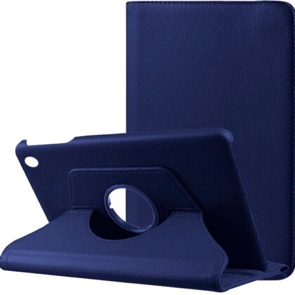 Capa p/ Samsung Galaxy Tab A9 e Tab A11 Couro Sintético (Azul) - COOL