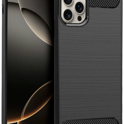 Capa p/ iPhone 16 Pro Carbono (Preto) - COOL