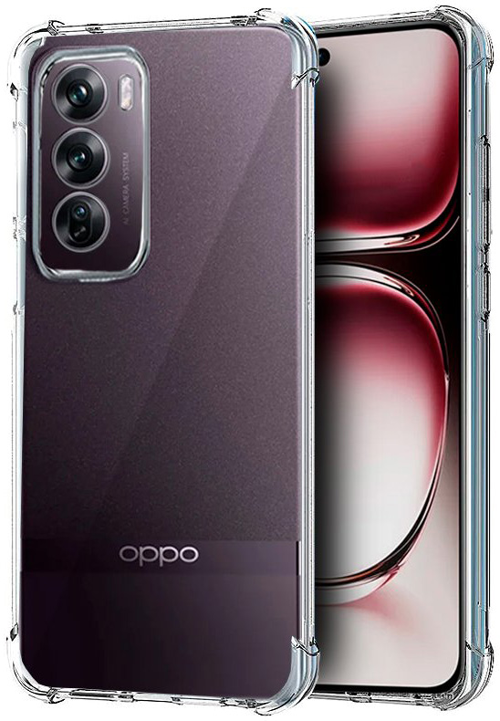 Capa p/ Oppo Reno 12 Pro 5G AntiShock (Transparente) - COOL