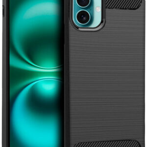 Capa p/ iPhone 16 Plus Carbono (Preto) - COOL