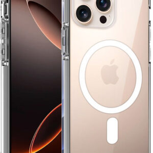 Capa p/ iPhone 16 Pro Max Magnética (Transparente) - COOL