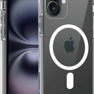 Capa p/ iPhone 16 Magn?tica (Transparente) - COOL