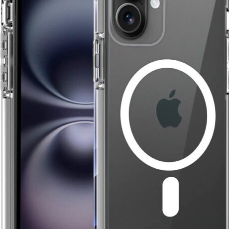 Capa p/ iPhone 16 Magn?tica (Transparente) - COOL