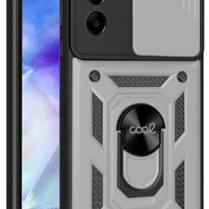 Capa p/ Samsung A556 Galaxy A55 5G Hard Ring (Prata) - COOL