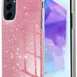 Capa p/ Samsung A556 Galaxy A55 5G (Glitter Rosa) - COOL