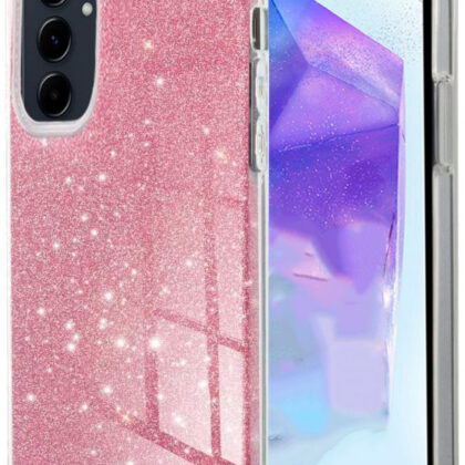 Capa p/ Samsung A556 Galaxy A55 5G (Glitter Rosa) - COOL