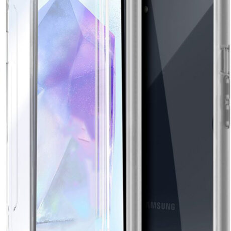 Capa Silicone 3D p/ Samsung A556 Galaxy A55 5G (Transparente Frontal + Traseira) - COOL