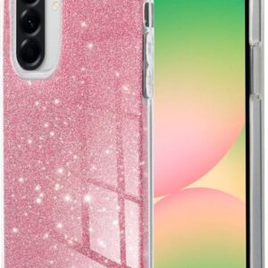 Capa Glitter p/ Samsung Galaxy A56 5G (Rosa) - COOL