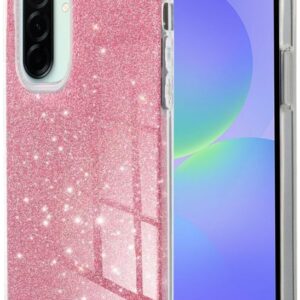 Capa Glitter p/ Samsung Galaxy A36 5G (Rosa) - COOL
