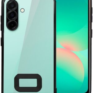 Capa c/ Bordas Metálicas p/ Samsung Galaxy A26 5G (Preto/Transparente) - COOL
