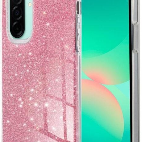 Capa Glitter p/ Samsung Galaxy A26 5G (Rosa) - COOL