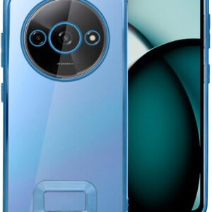 Capa p/ Xiaomi Redmi A3 Borde Metálico (Azul) - COOL