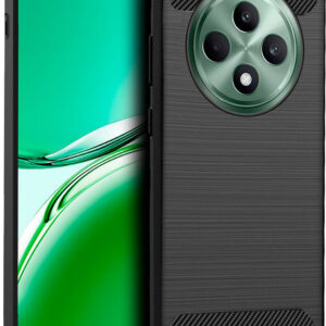 Capa p/ Oppo Reno 12 F 4G / 5G / 12 FS 4G / 5G Carbono Preto - COOL