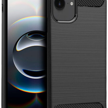 Capa p/ iPhone 16e Carbono Preto - COOL