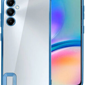 Capa p/ Samsung A057 Galaxy A05s Borde Metálico (Azul) - COOL
