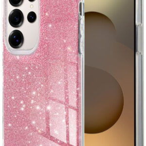 Capa p/ Samsung S938 Galaxy S25 Ultra Glitter Rosa - COOL