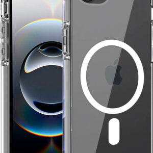 Capa p/ iPhone 16e Magnética Transparente - COOL