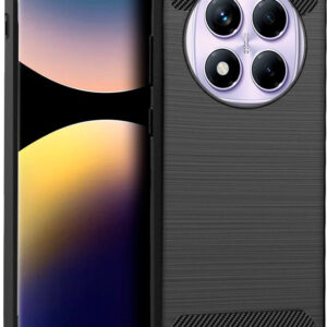 Capa p/ Xiaomi Redmi Note 14 Pro Carbono Preto - COOL