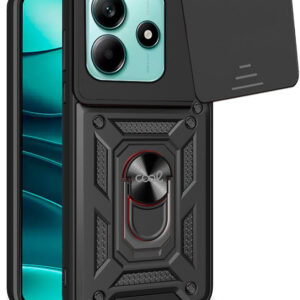 Capa p/ Xiaomi Redmi Note 14 5G Hard Ring Preto - COOL