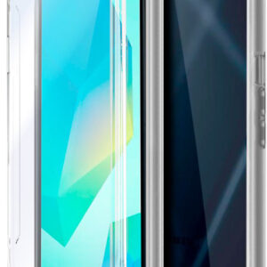 Capa de Silicone 3D para Samsung A165 Galaxy A16 / A16 5G (transparente frente + verso) - COOL