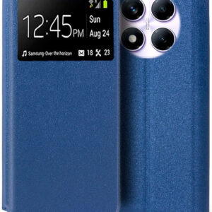 Capa Flip Cover p/ Xiaomi Redmi Note 14 Pro Azul - COOL