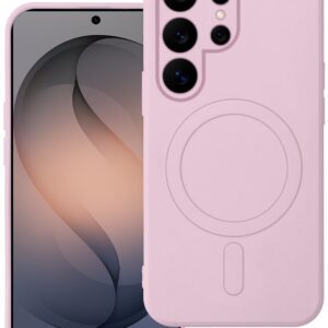Capa de Silicone Magn?tica p/ Samsung S948 Galaxy S26 Ultra (Rosa) - COOL