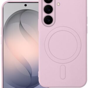 Capa de Silicone Magnética p/ Samsung S947 Galaxy S26+ (Rosa) - COOL