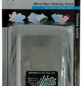 Luva Micro Fibra 12x24cm (Cinza) - GIOTTOS