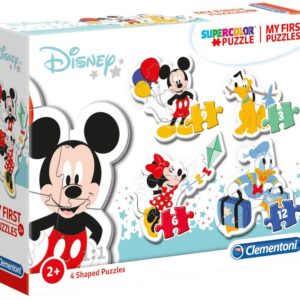 Puzzle My First Puzzle Mickey Disney (3-6-9-12 Pe?as) - CLEMENTONI