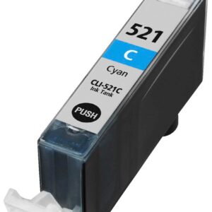 Tinteiro Compativel Canon CLI-521C - Azul
