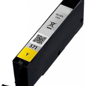 Tinteiro Compativel Canon CLI-571Y XL - Amarelo