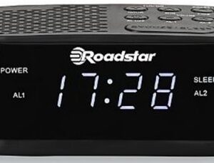 R?dio Despertador (Preto) - ROADSTAR