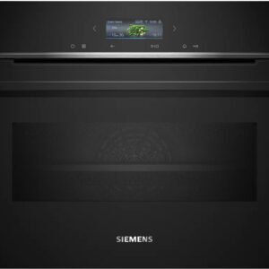 Forno de Encastre Compacto iQ700 CM724G1B1 45L 3600W (Preto) - SIEMENS