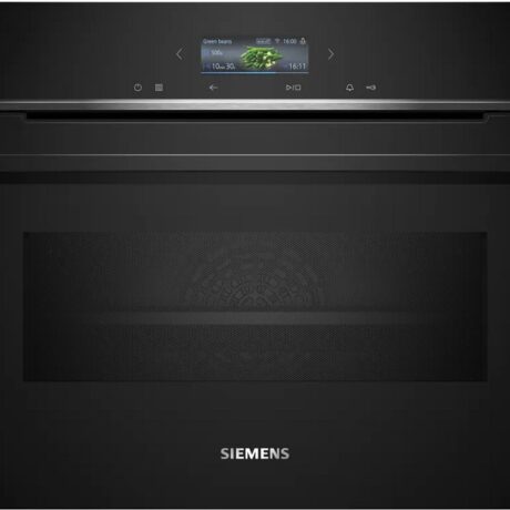 Forno de Encastre Compacto iQ700 CM724G1B1 45L 3600W (Preto) - SIEMENS