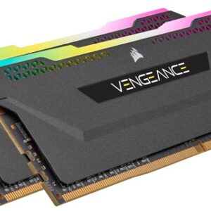 Memória RAM Vengeance RGB Pro SL 32GB (2x16GB) DDR4-3200MHz CL16 (Preto) - CORSAIR