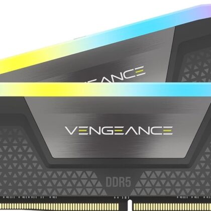 Memória RAM Vengeance RGB 64GB (2x 32GB) DDR5-6000MHz - CORSAIR