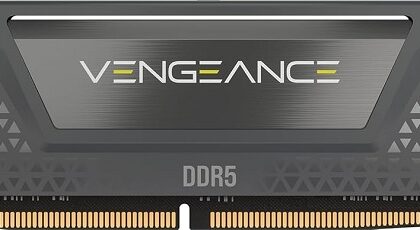 Memória RAM Vengeance 16GB (1x16GB) DDR5-6000MHz (AMD Expo/Intel XMP) CL36 - CORSAIR