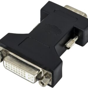 Ficha Adaptadora DVI Femea - VGA Macho