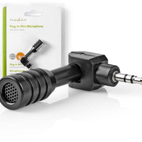 Mini Microfone (Jack 3,5mm) - NEDIS