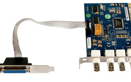Placa DVR (PC) p/ 4 Camaras Vigilancia - Velleman