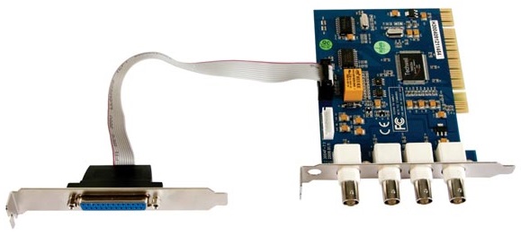 Placa DVR (PC) p/ 4 Camaras Vigilancia - Velleman
