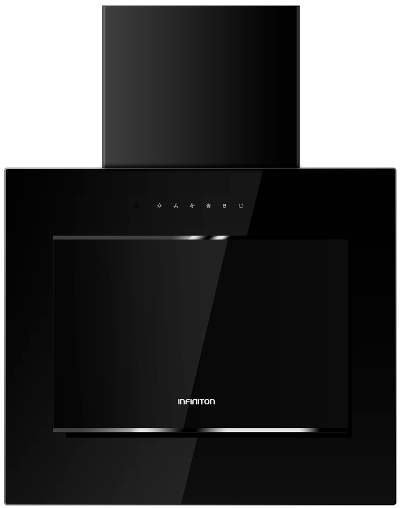 Exaustor CMPTRAL-BLC63 60cm 210W A (Preto) - INFINITON