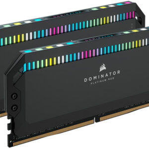 Memória RAM Dominator Platinum RGB 32GB (2x16GB) DDR5-6200MHz CL36 (Preto) - CORSAIR