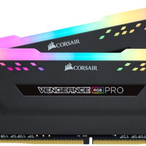 Memória RAM Vengeance RGB Pro 16GB (2x8GB) DDR4-3200MHz CL16 (Preto) - CORSAIR