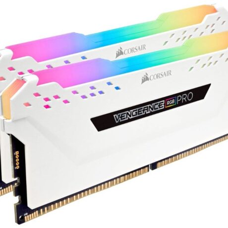 Memória RAM Vengeance RGB Pro 32GB (2x16GB) DDR4-3200MHz CL16 (Branco) - CORSAIR