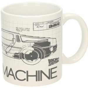 Caneca Time Machine Back to the Future - SD TOYS
