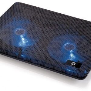 Base Cooler (2 Ventoinhas) p/ Portatil 15,6 - CONCEPTRONIC