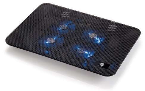 Base Cooler (4 Ventoinhas) p/ Portatil 15,6 - CONCEPTRONIC