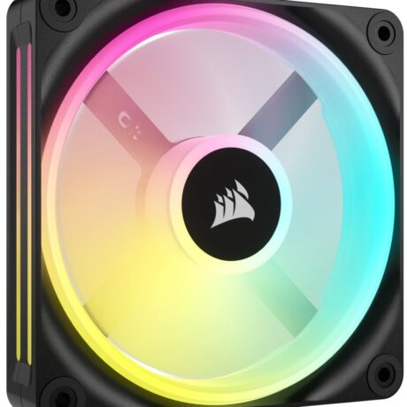 Ventoinha 120mm iCUE Link QX120 RGB 2400RPM 4 Pinos PWM Preto (Expansion Kit) -CORSAIR