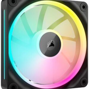 Ventoinha PWM iCUE LINK LX120 RGB 120mm (Preto) - CORSAIR